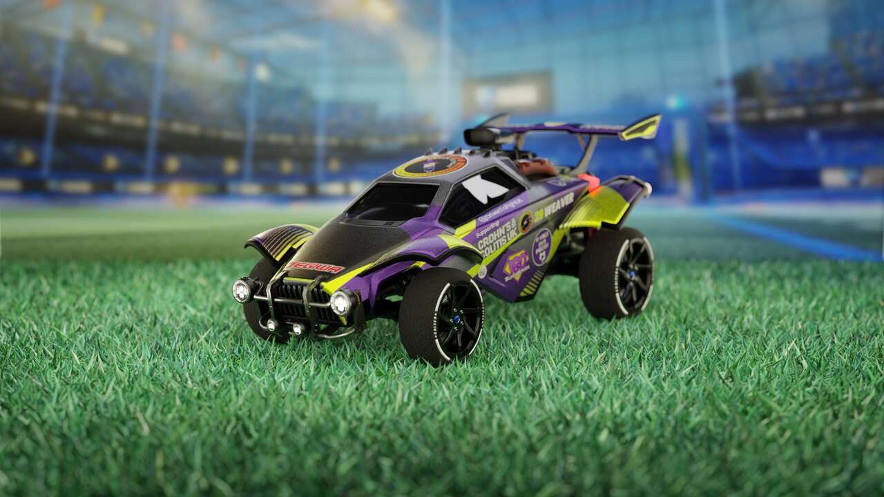 Driven to Fight (IBD Awareness) Octane Rocket League Decal