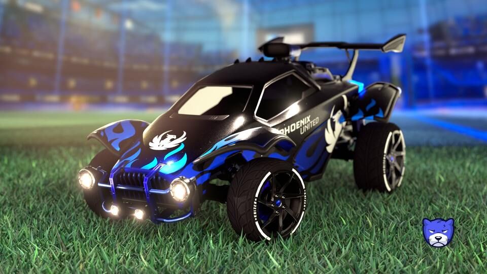 Phoenix United Octane Fennec Rocket League Decal